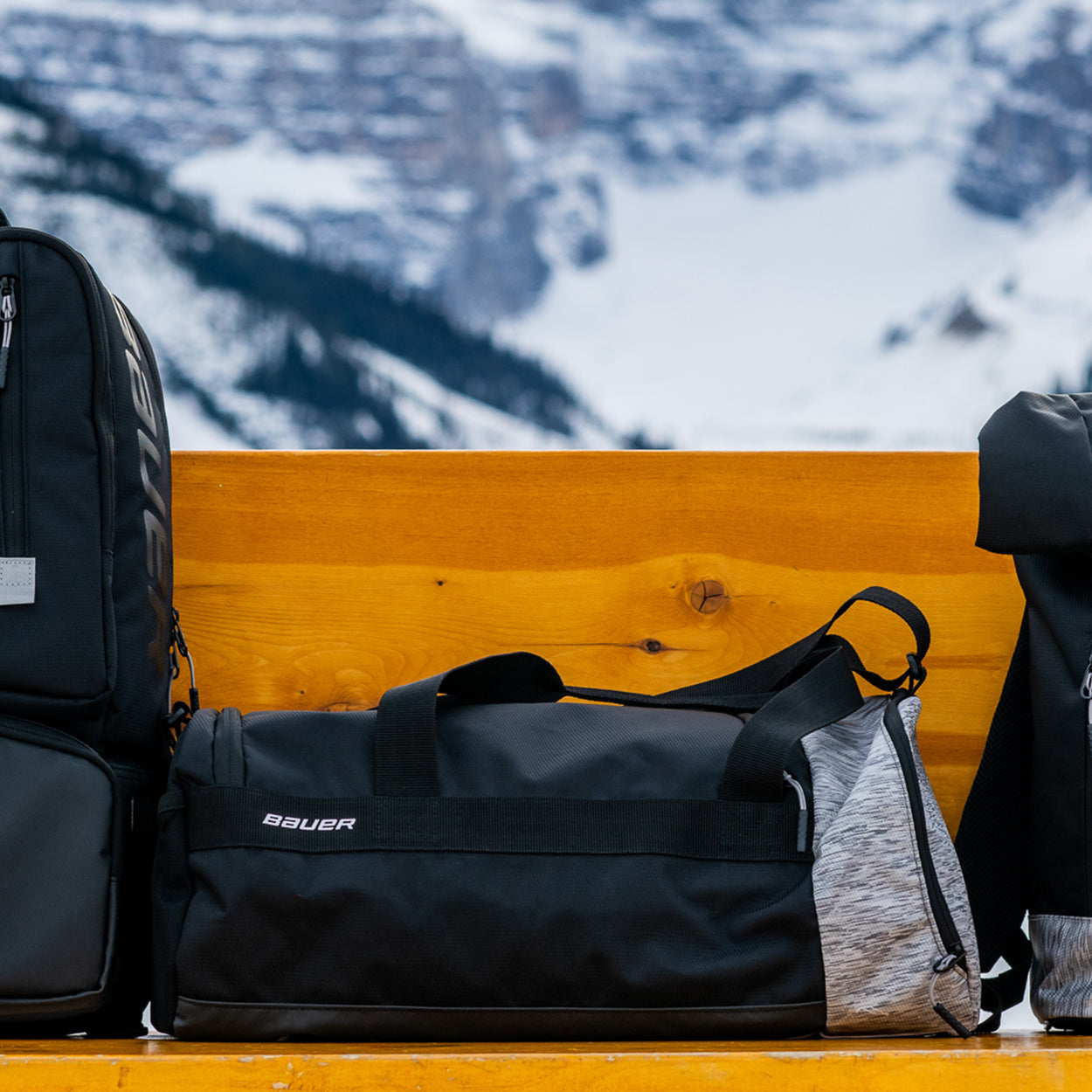 BAUER COLLEGE DUFFLE