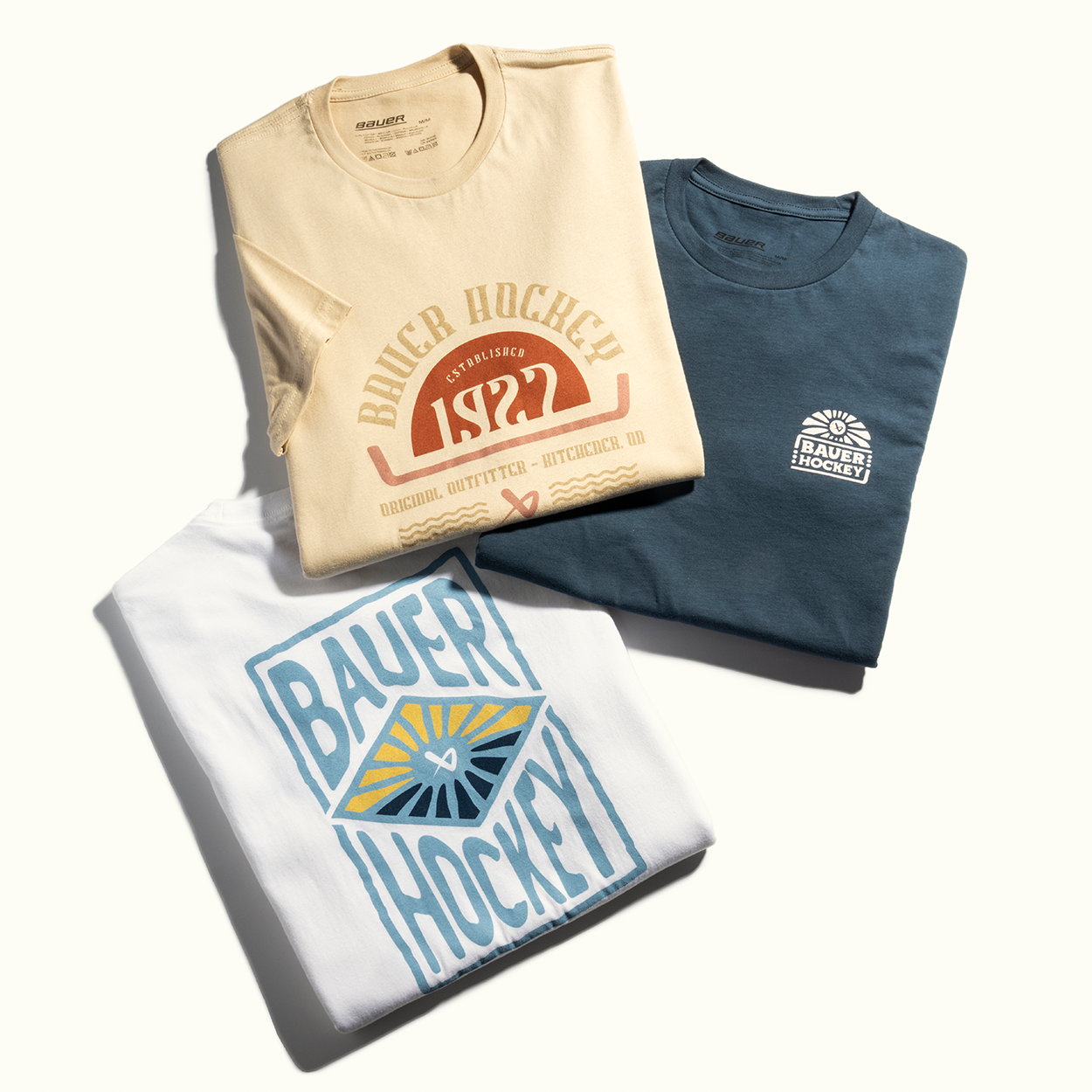 BAUER BADLANDS GRAPHIC TEE SENIOR
