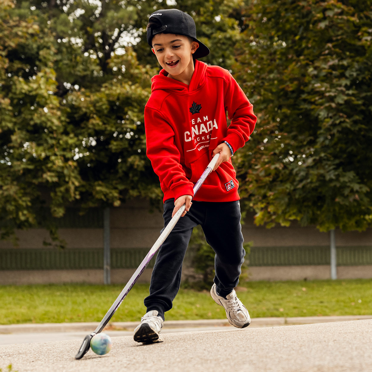 BAUER x Hockey Canada® STACKED HOODIE YOUTH