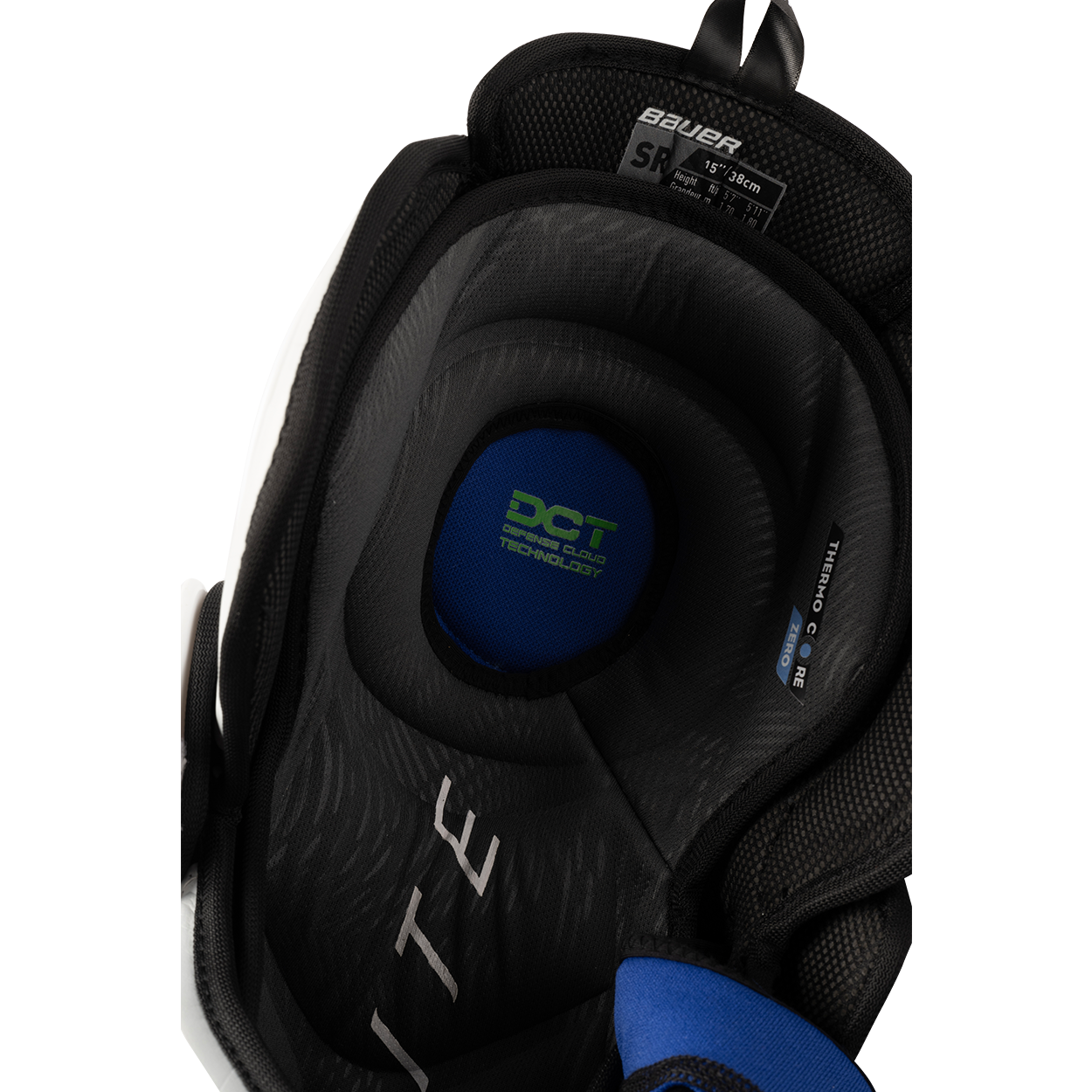 BAUER VAPOR FLYLITE SHIN GUARD INTERMEDIATE