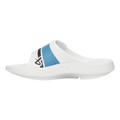 S25 BAUER OOFOS SPORT FLEX SLIDE SENIOR WHITE/BLUE