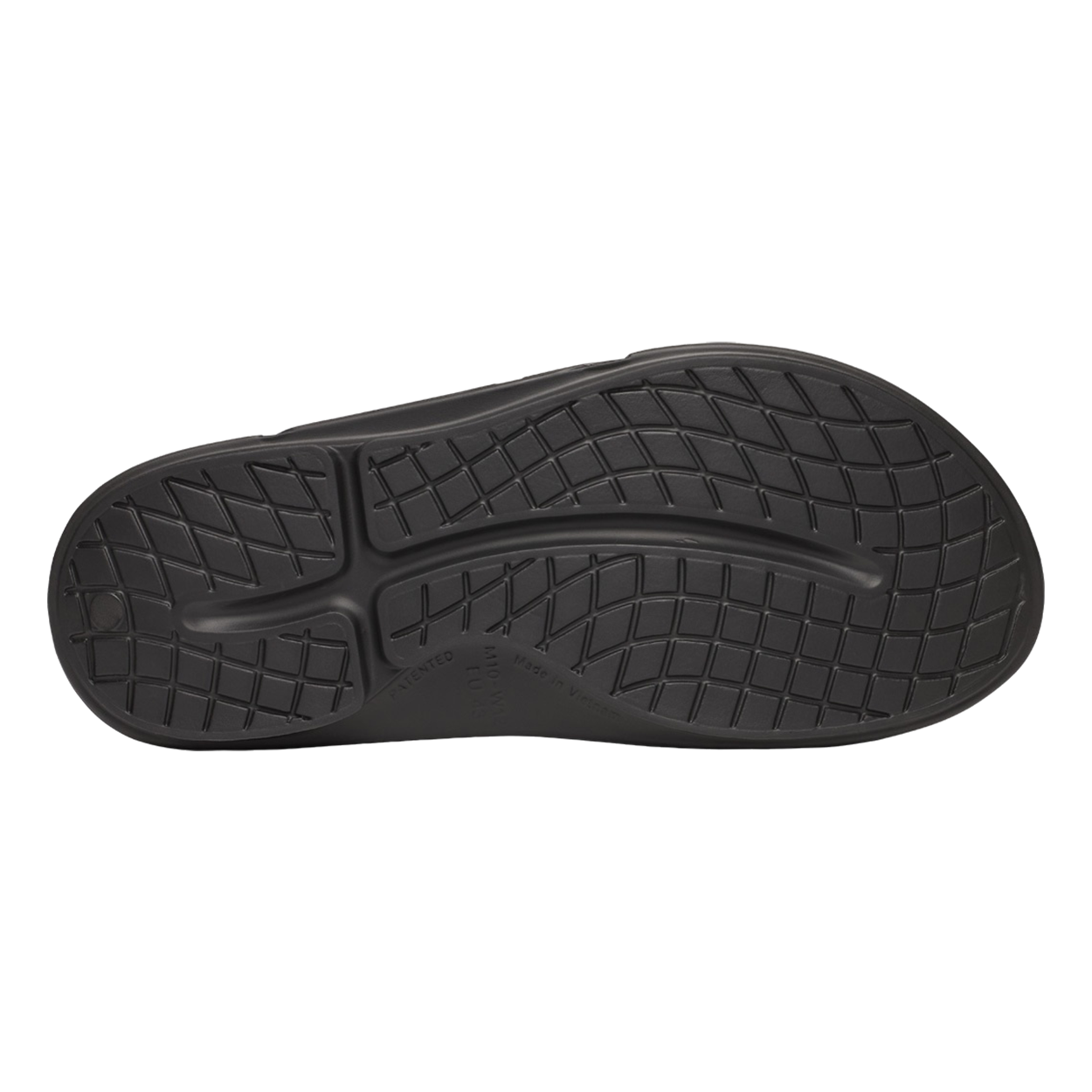 S25 BAUER OOFOS SPORT FLEX SLIDE SENIOR BLACK