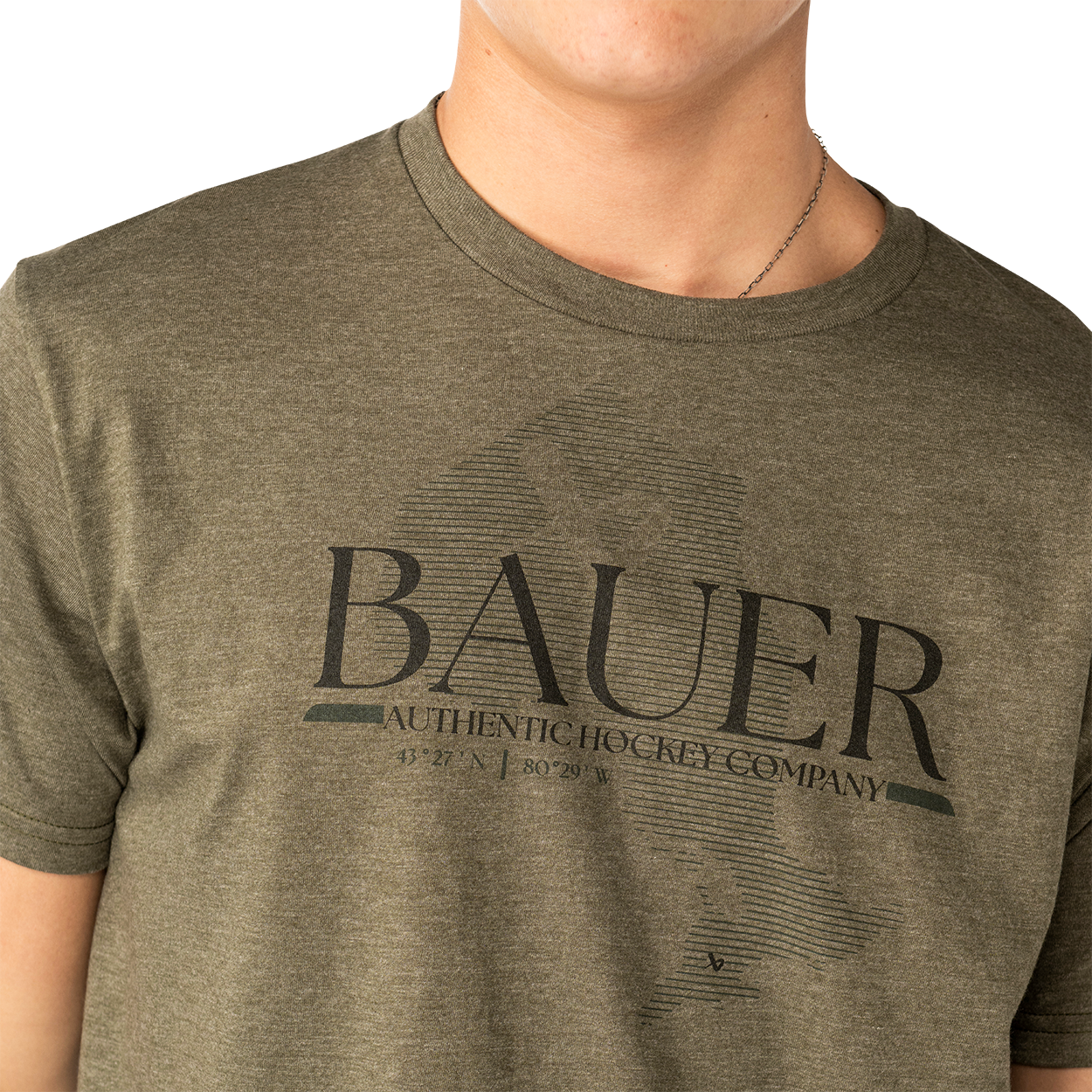 BAUER Olive Graphic Tee