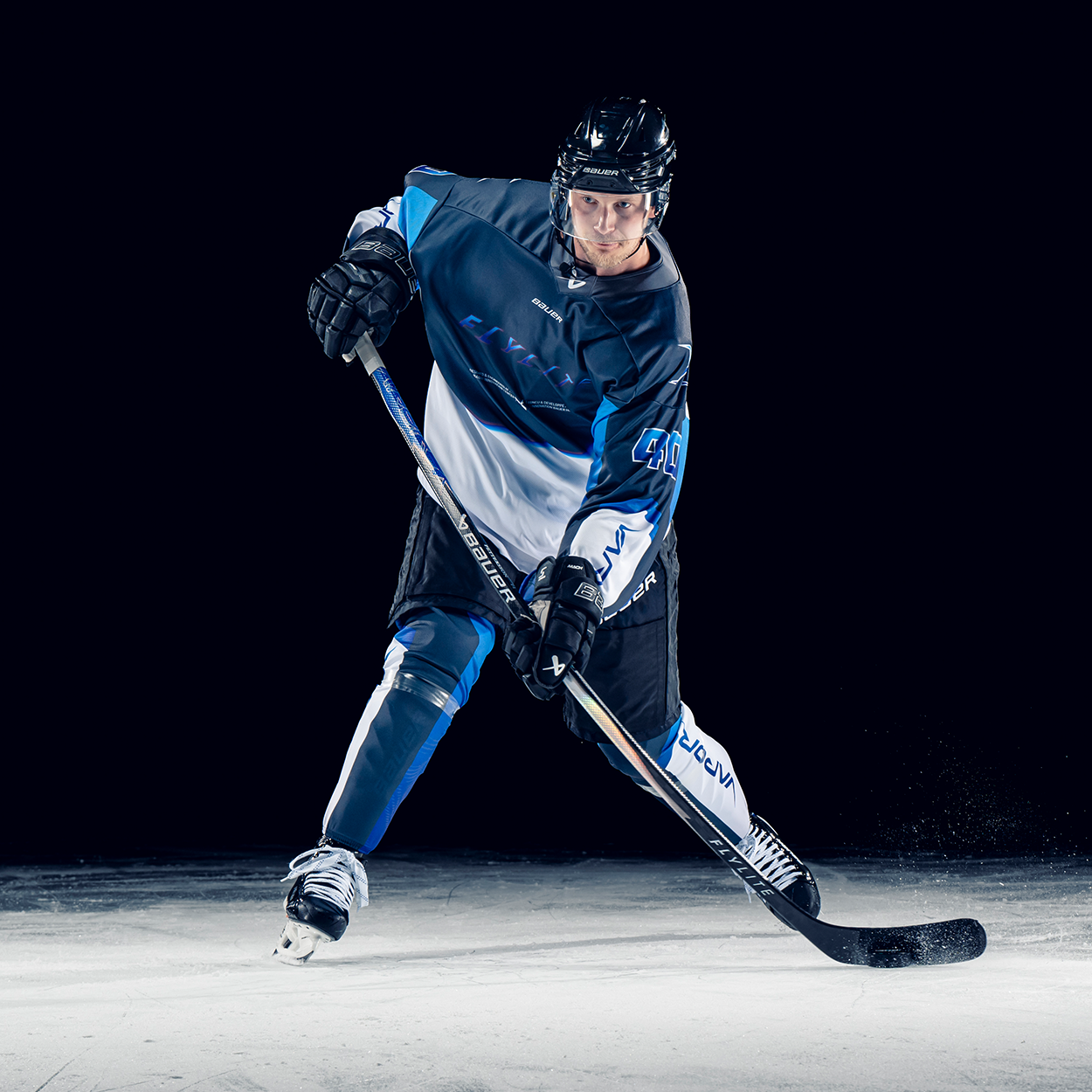 BAUER VAPOR FLYLITE GRIP STICK SENIOR