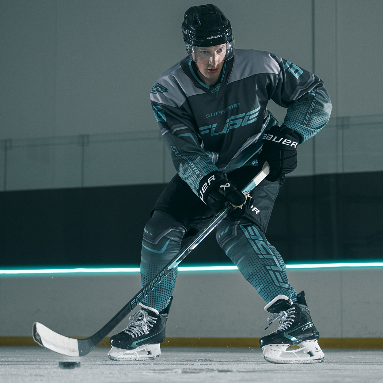 BAUER SUPREME FUSE GRIP STICK YOUTH