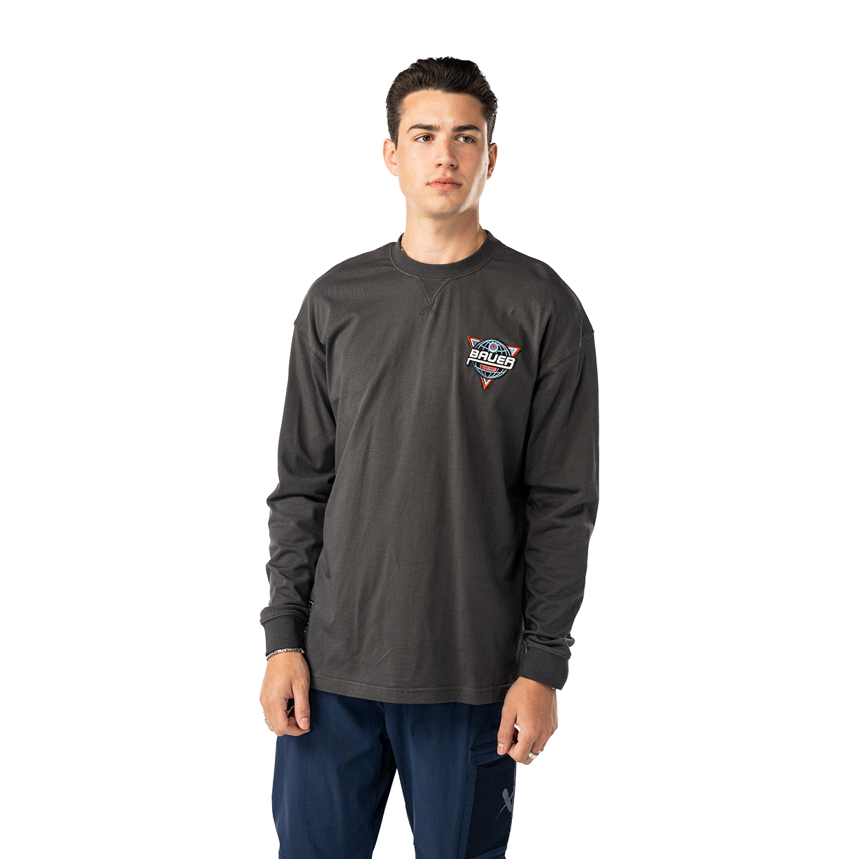 BAUER LONG SLEEVE RETRO TEE