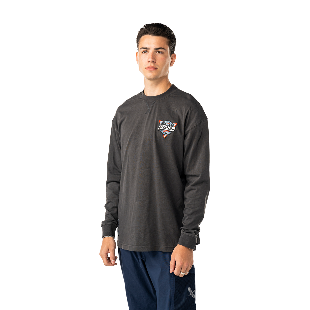 BAUER LONG SLEEVE RETRO TEE