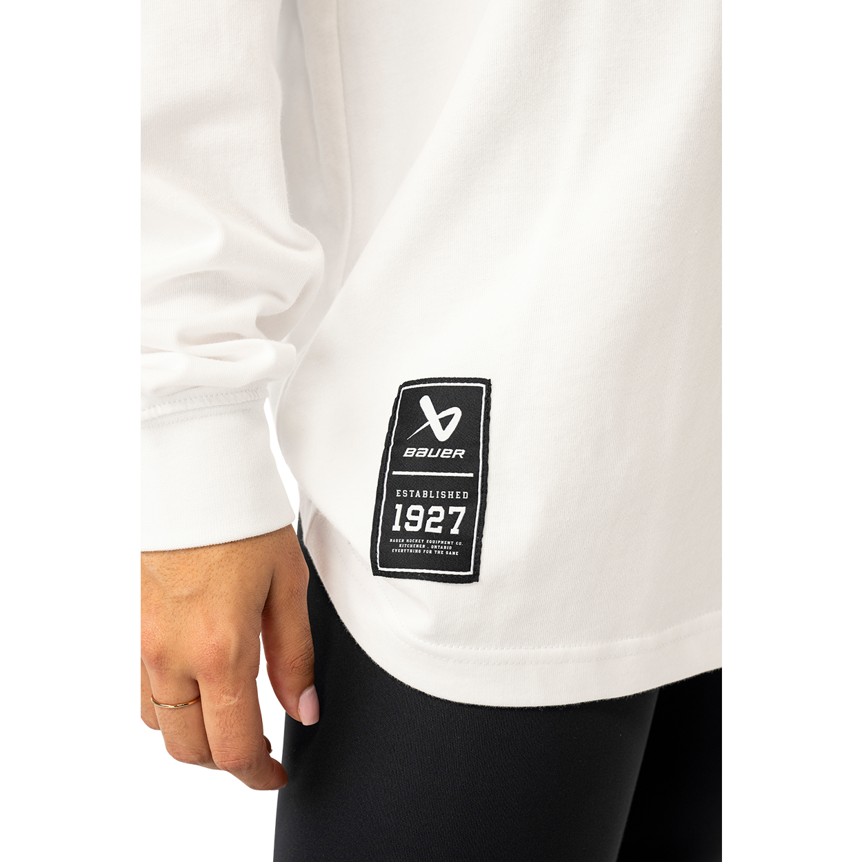 BAUER LONG SLEEVE RETRO TEE