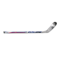Hockey stick with Bauer logo on a white background