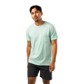 BAUER POCKET TEE AQUA SENIOR