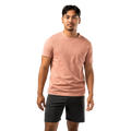 BAUER POCKET TEE ASH ROSE SENIOR
