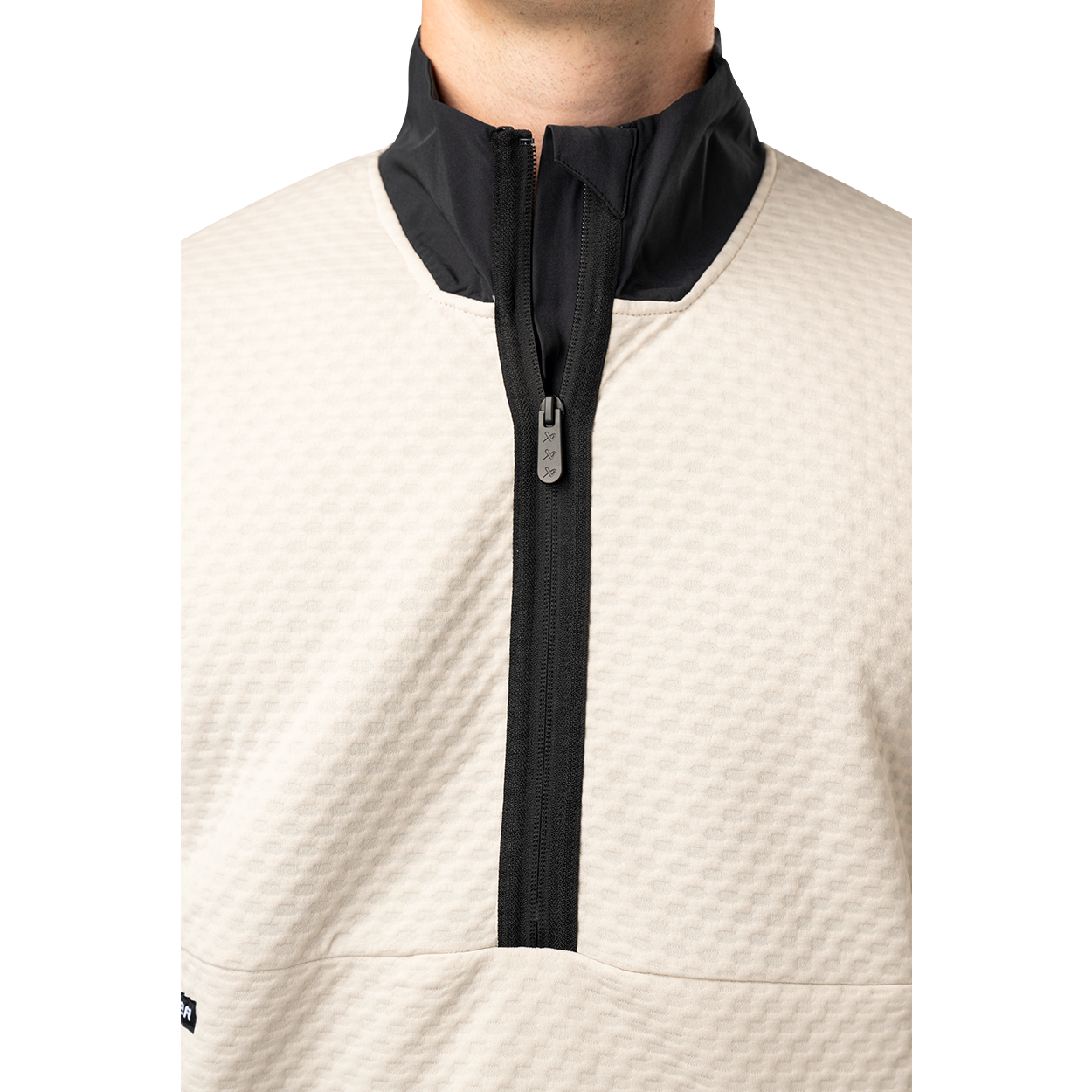 BAUER FLC TEXTURED 1/2 ZIP SENIOR